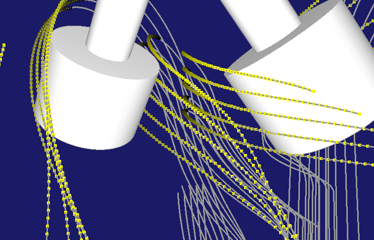 Spherical display of globoidal cam flanks