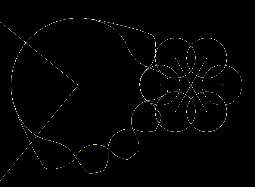 Cutting the tips in a parallel cam indexing drive