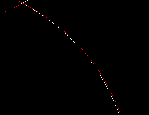 Profile retraction for the lowest cam points in a parallel indexing cam gear