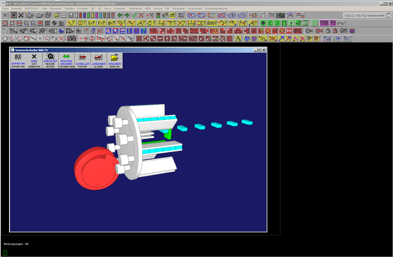 Nolte NC-Kurventechnik GmbH: Cam and Mechanism Software OPTIMUS MOTUS